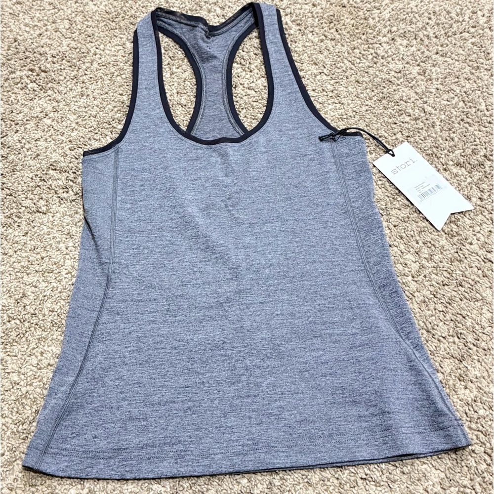 Stori  Heather slate intro Tank Top